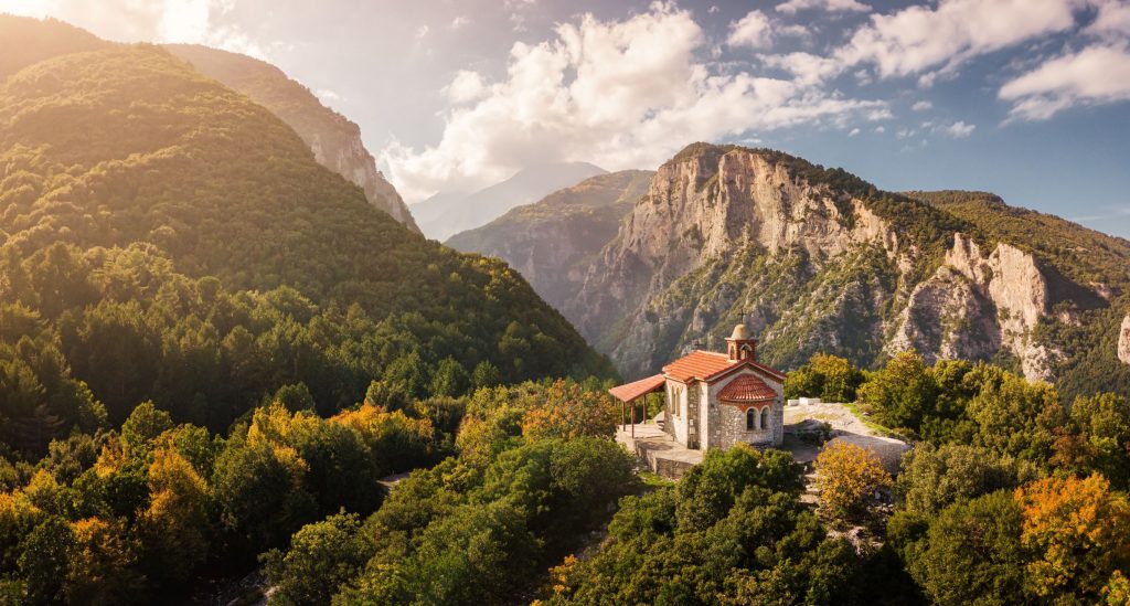 Mt Olympus Church Hiking in Greece