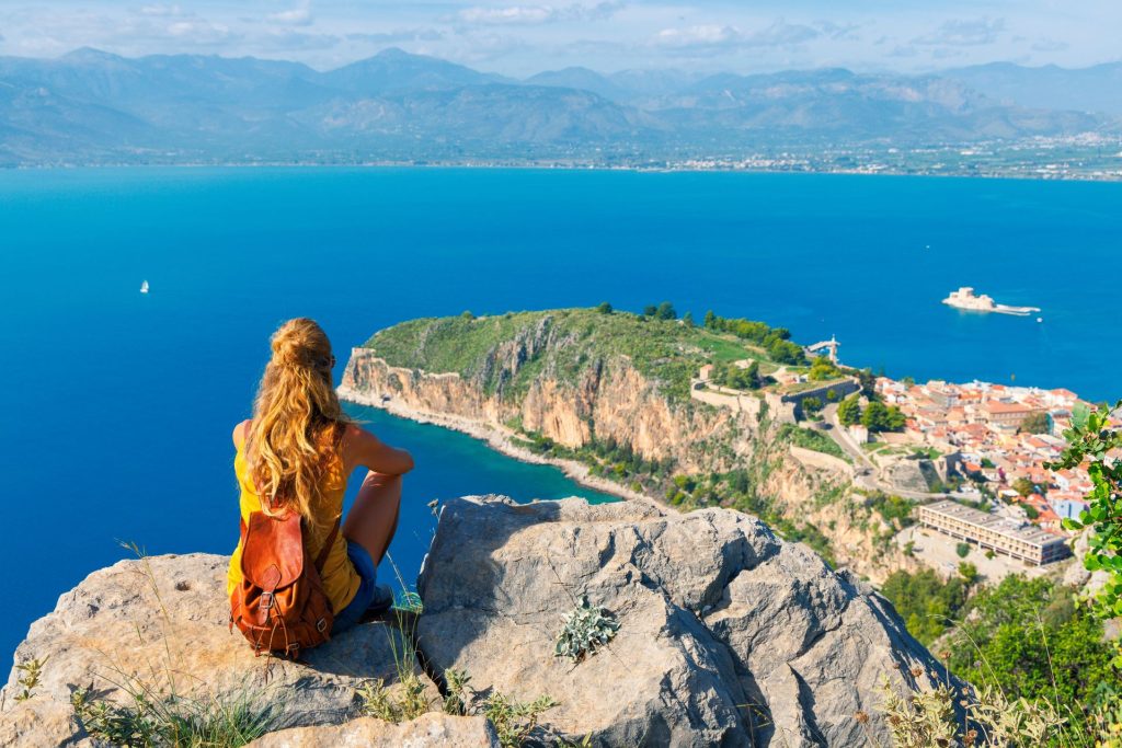 View of Pelleponese Hiking in The Peloponnese