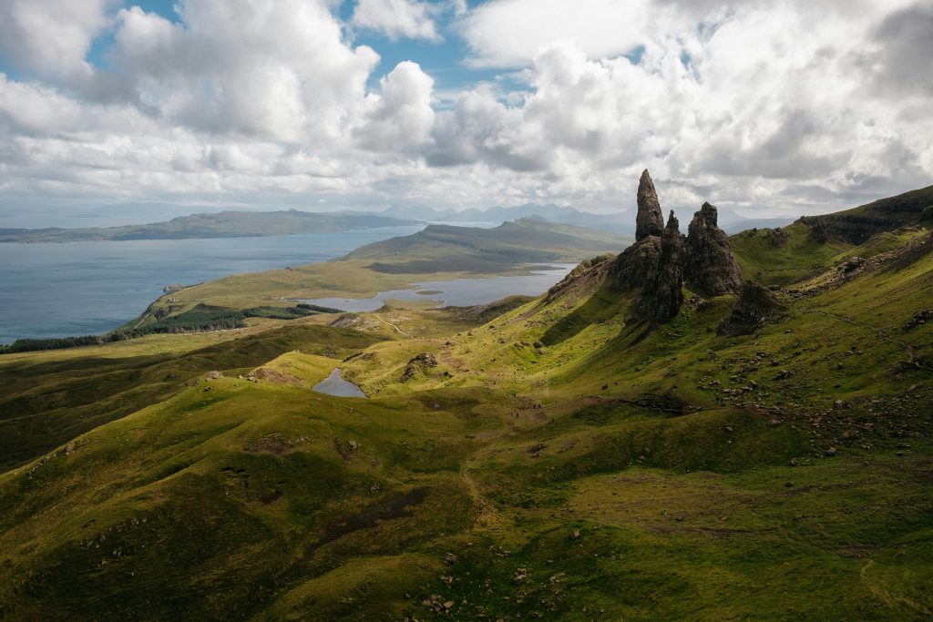 Old Man of Storr, Glen Coe, St. Abb's Head, Sandwood Bay
