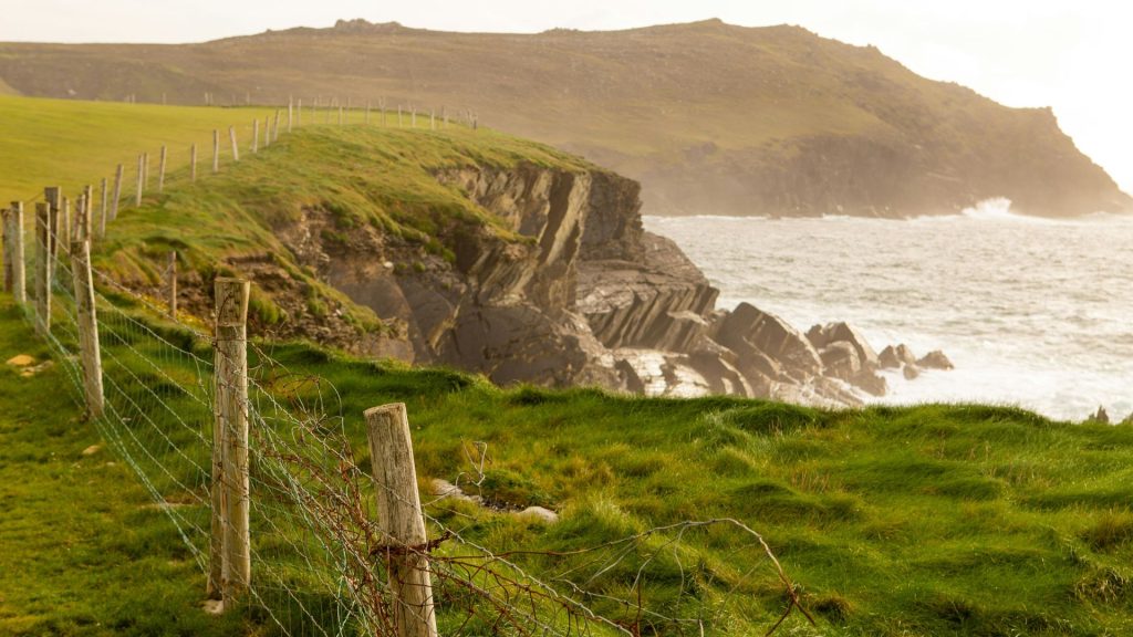Coastal walking trails on the Dingle Peninsula, Ireland