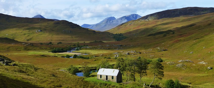 Bothy in Scotland