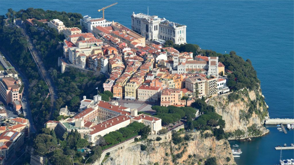 The Old Town of Monaco (Le Rocher)