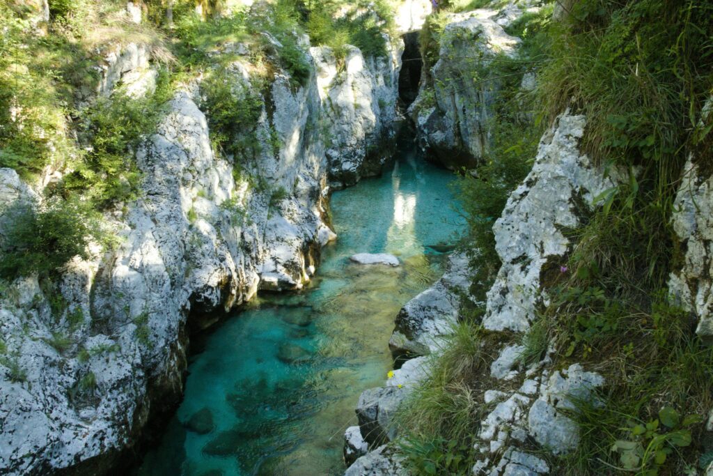 Tolmin Slovenia showcasing beautiful mountain scenery and hiking trails in the Soča Valley