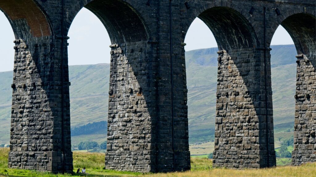 Hiking in Yorkshire: A Walkers Guide to Moors, National Parks and Jurassic Fossils beneath a Yorkshire viaduct