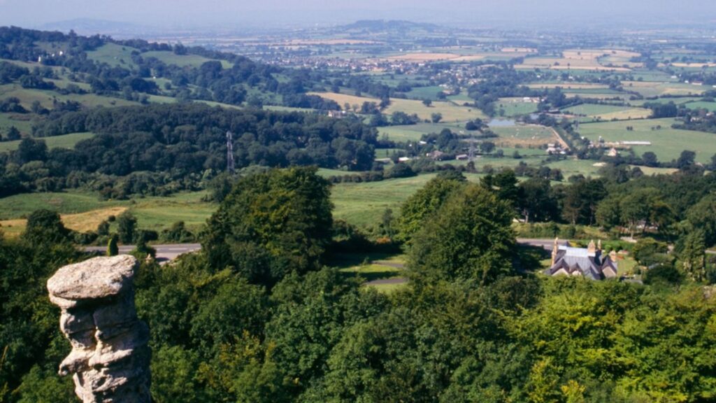 Scenic trail through the countryside on one of the best Circular Walks Cotswolds