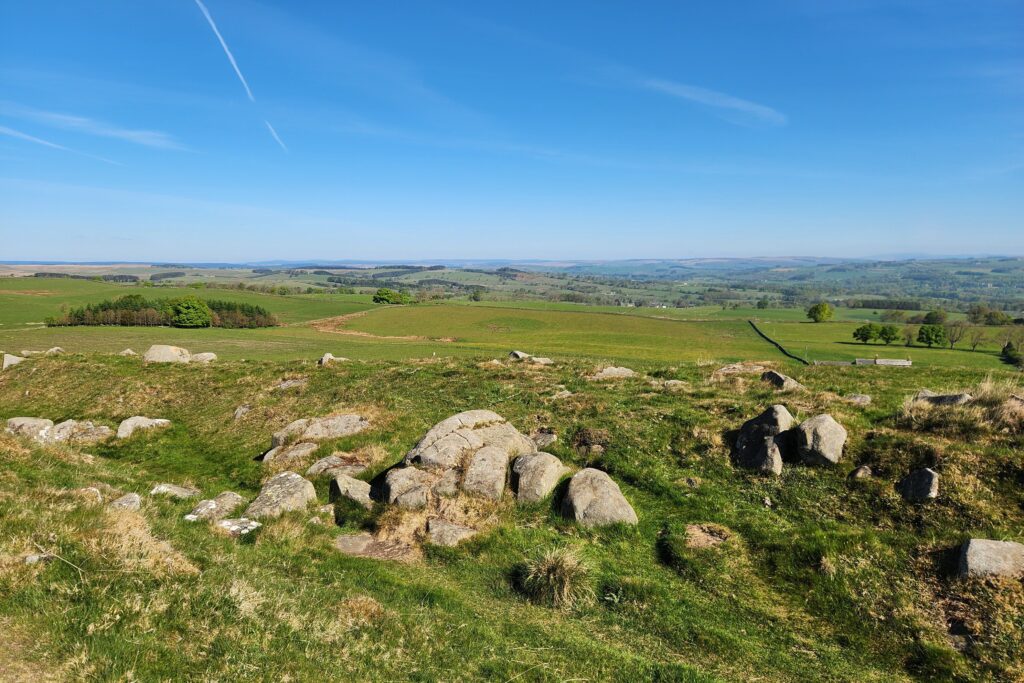 Chollerford Once Brewed 4 Kayde Parker Open countryside and Roman landscape along the central Hadrian's Wall trek