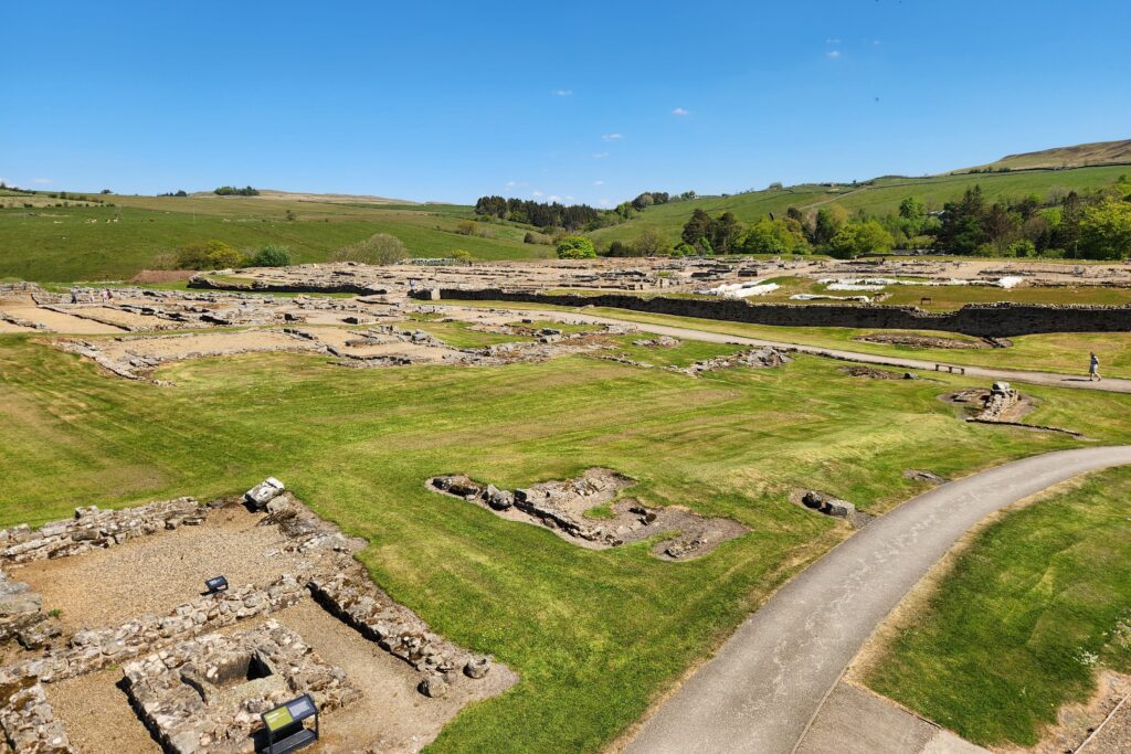 Vindalonda Kayde Parker Vindolanda Roman fort archaeological site near the Hadrian's Wall Path