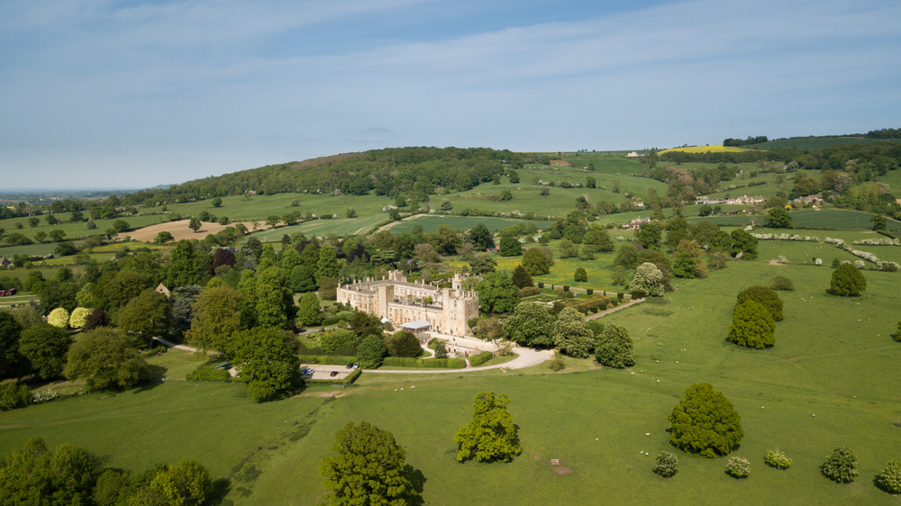 Winchcombe and Sudeley Castle Walk through rolling Cotswold hills and scenic countryside